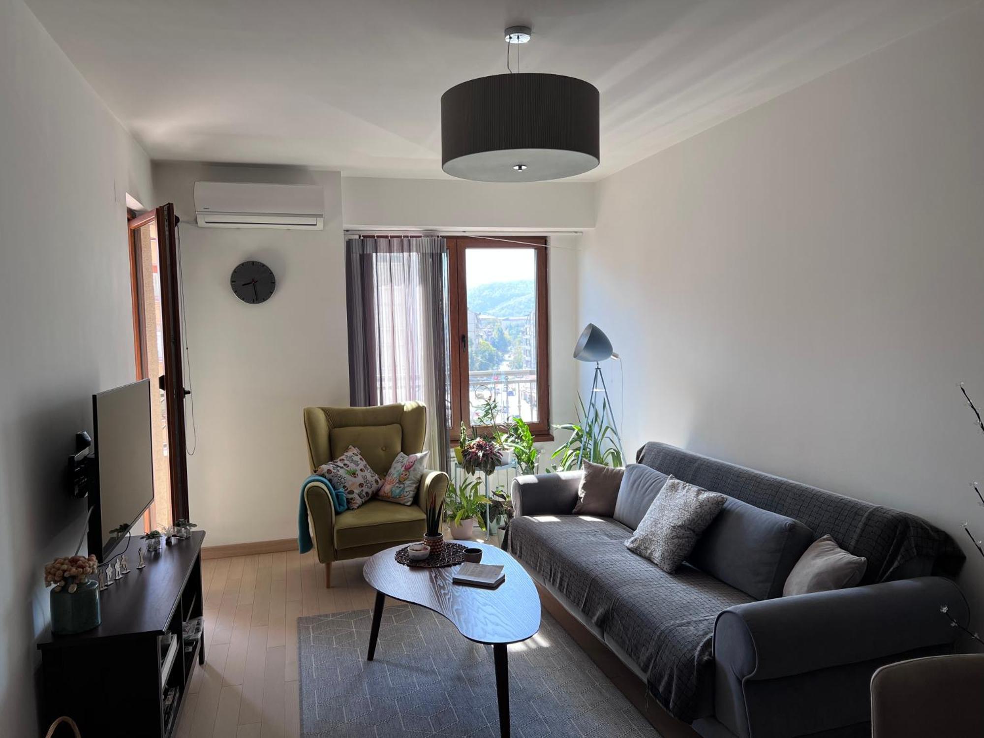 Modern Flatiron Apartment, Skopje Center Eksteriør billede
